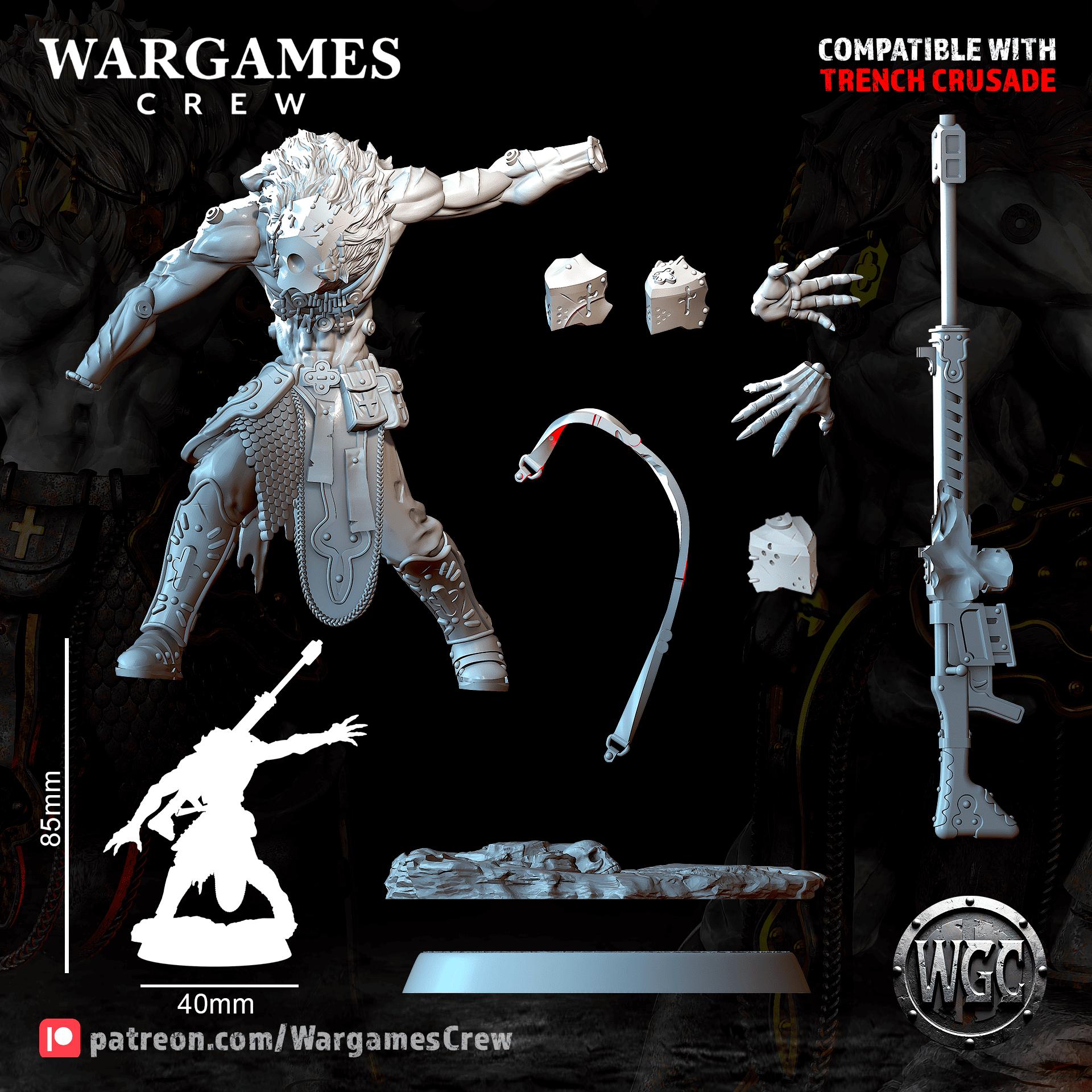 Wargames Crew The Maw-Bound Communicators - Trench  Compatible (Custom Order) - product image 3 of 7