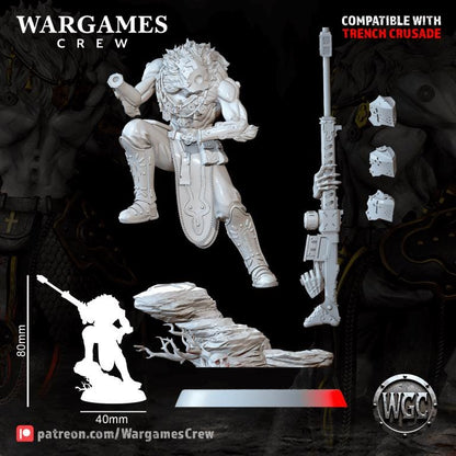 Wargames Crew The Maw-Bound Communicators - Trench  Compatible (Custom Order) - product image 5 of 7