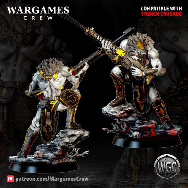 Wargames Crew The Maw-Bound Communicators - Trench  Compatible (Custom Order) - product image 4 of 7
