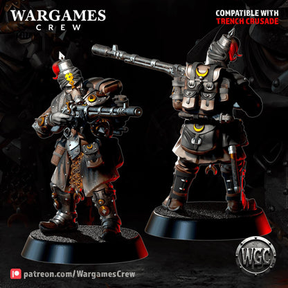 Wargames Crew Ironbrand Sappers - Trench  Compatible (Custom Order) - product image 3 of 5