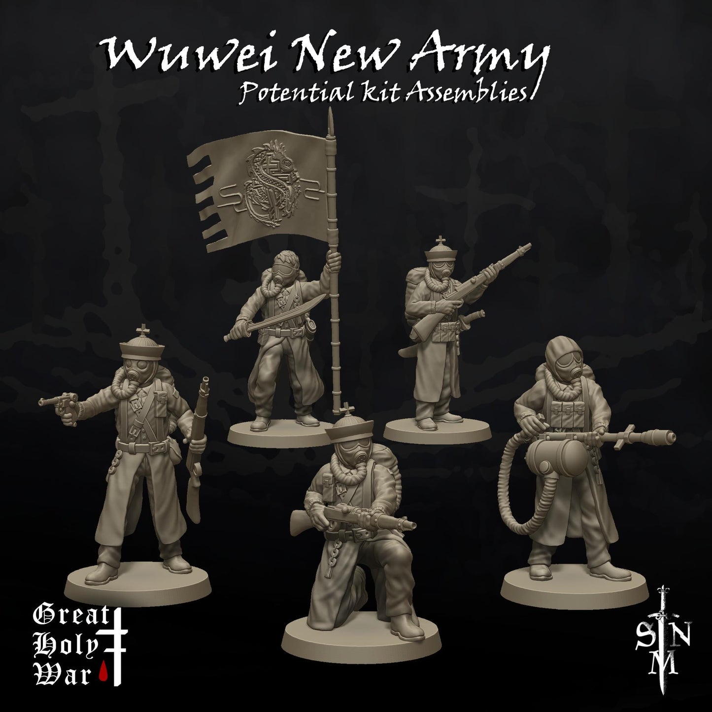 SNM Wuwei New Army Kit - Trench  Compatible (Custom Order) - product image 1 of 2