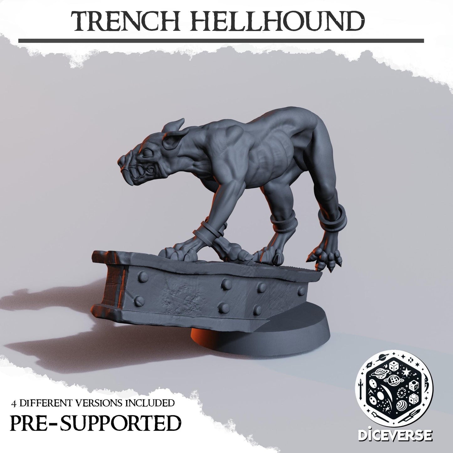 Diceverse Trench Hellhound - Trench  Compatible (Custom Order) - product image 3 of 3