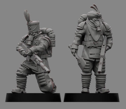 Sedivalle Koszaryn Infantry x5 - Trench  Compatible (Custom Order) - product image 2 of 2