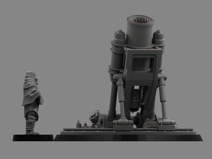 Sedivalle Oragaux Artilleur Rotary Mortar with Crew - Trench  Compatible (Custom Order) - product image 3 of 3