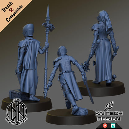 Kaitech Pilgrims Stigmatic Nun - Trench  Compatible (Custom Order) - product image 2 of 2