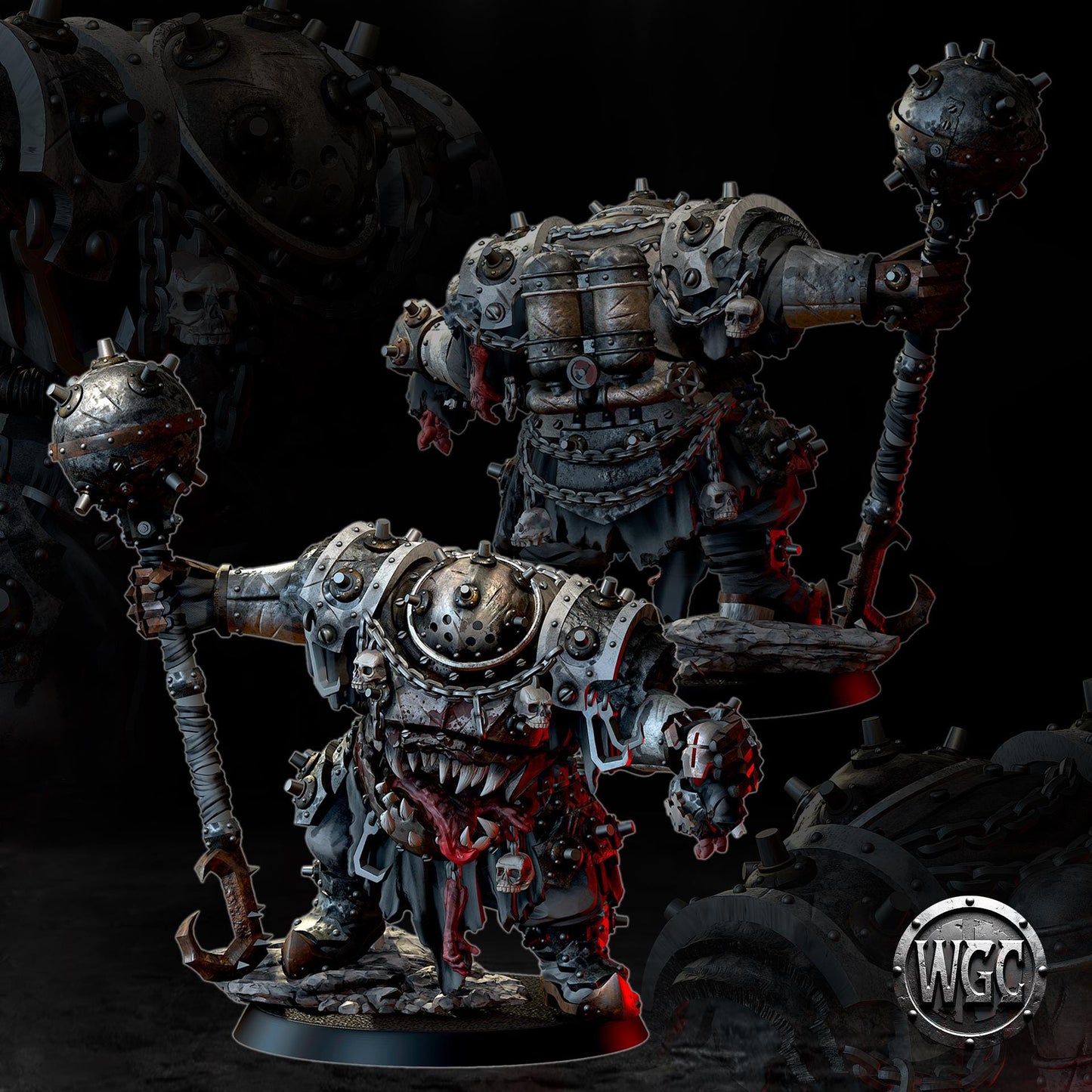 Wargames Crew Abyssal Gourmand Devourer of Sins and Flesh - Trench  Compatible (Custom Order) - product image 2 of 4