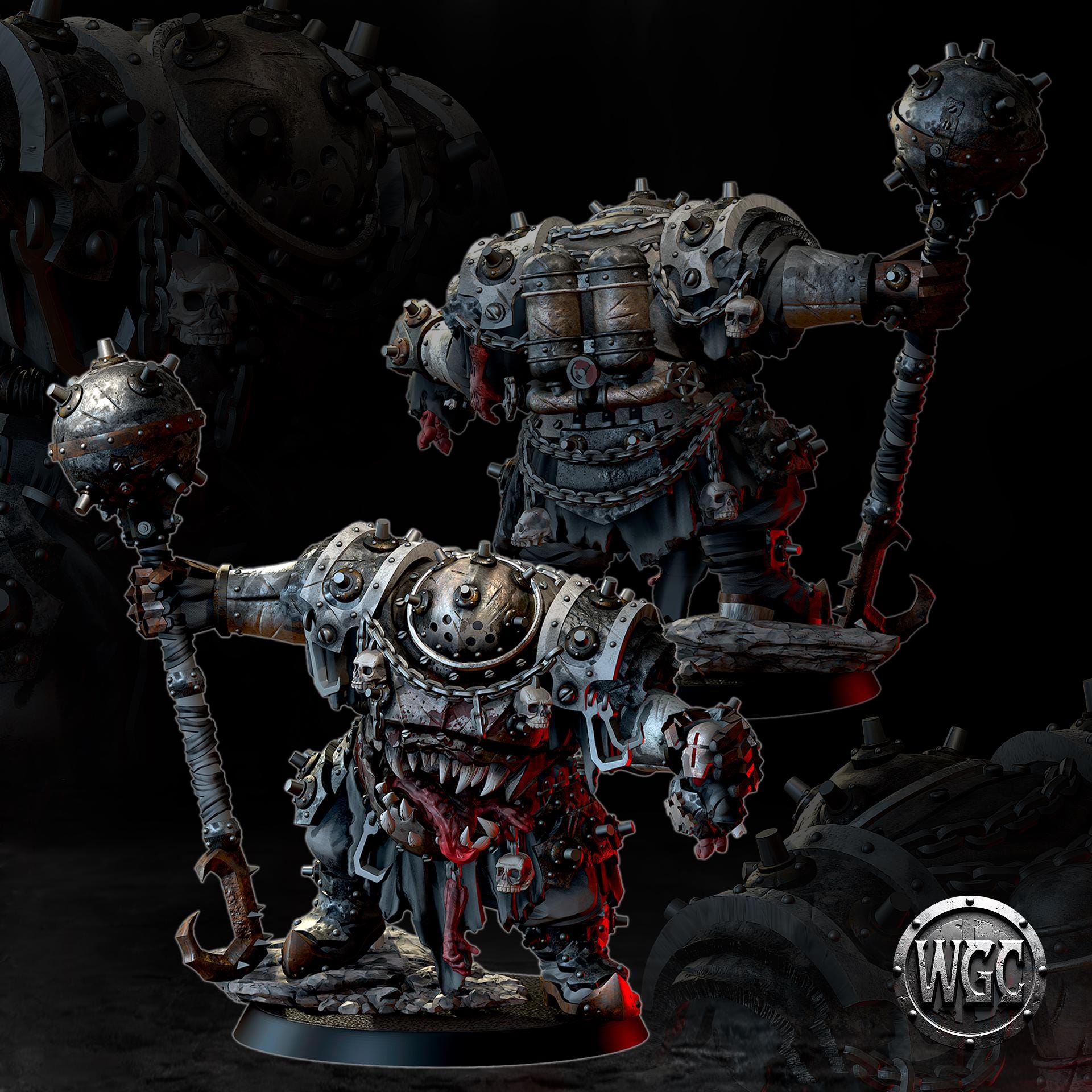 Wargames Crew Abyssal Gourmand Devourer of Sins and Flesh - Trench  Compatible (Custom Order) - product image 2 of 4