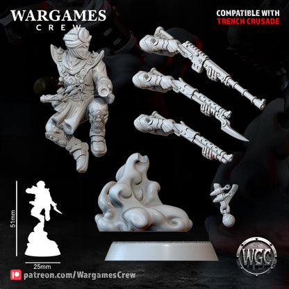 Wargames Crew Murideen Acolytes - Trench  Compatible (Custom Order) - product image 6 of 7