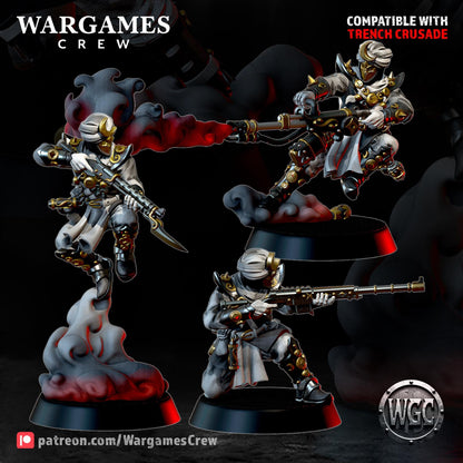 Wargames Crew Murideen Acolytes - Trench  Compatible (Custom Order) - product image 1 of 7