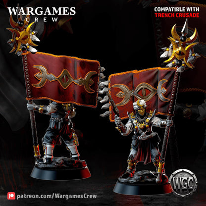 Wargames Crew Murideen Acolytes Command - Trench  Compatible (Custom Order) - product image 2 of 7
