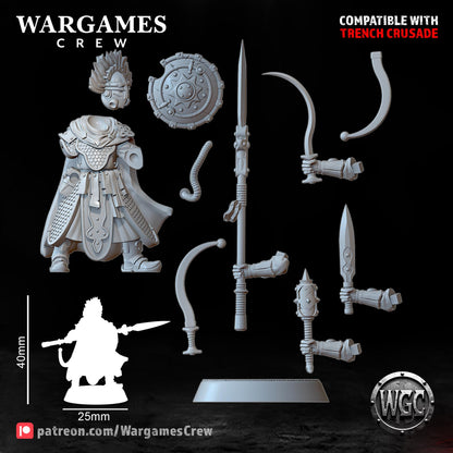 Wargames Crew The Chewa Guard - Trench  Compatible (Custom Order) - product image 9 of 9