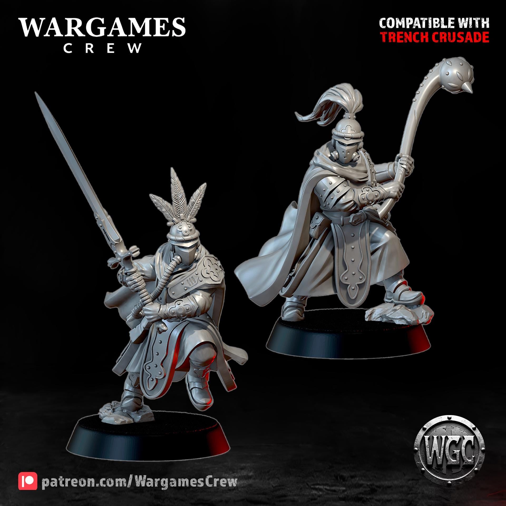 Wargames Crew The Chewa Guard - Trench  Compatible (Custom Order) - product image 3 of 9