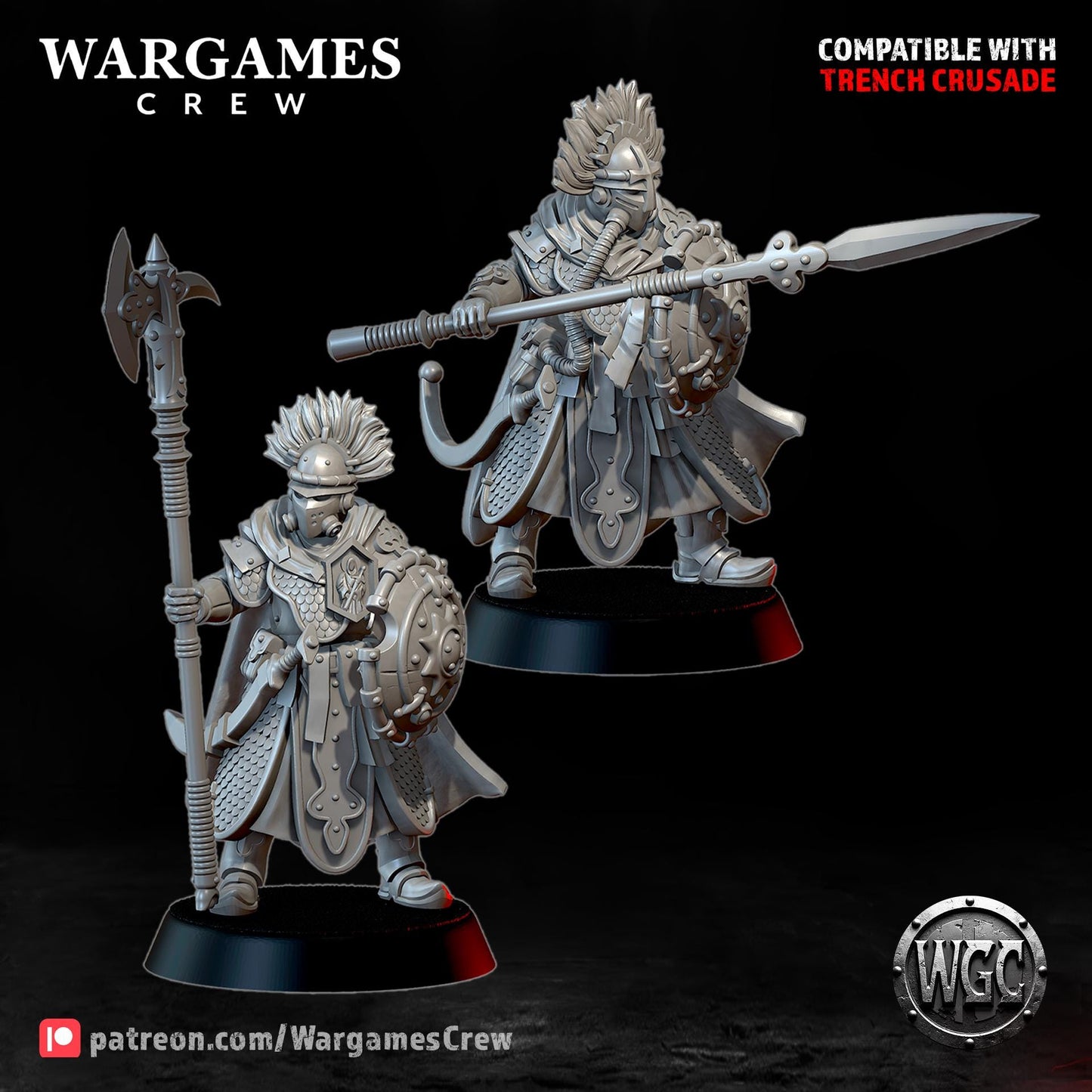 Wargames Crew The Chewa Guard - Trench  Compatible (Custom Order) - product image 2 of 9