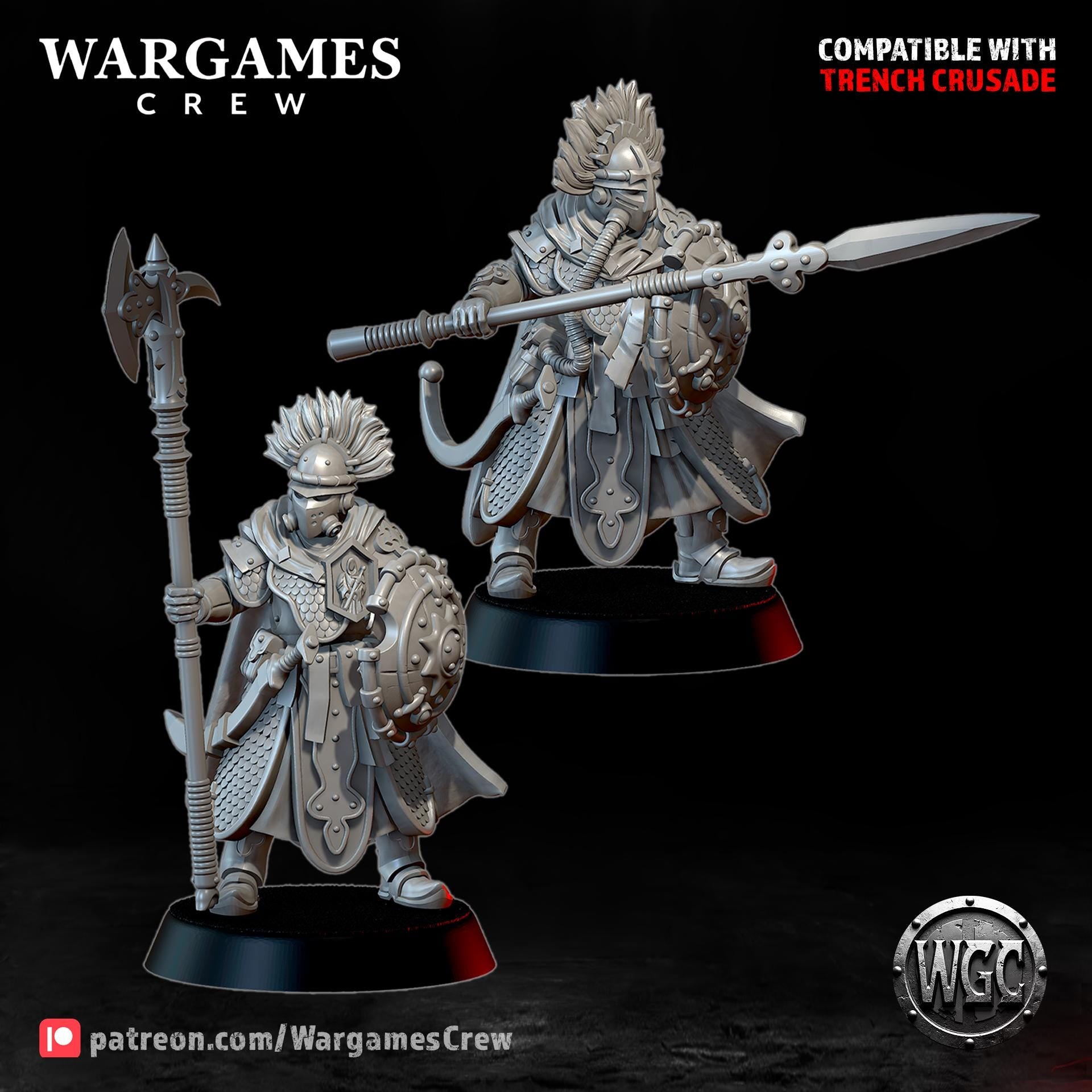 Wargames Crew The Chewa Guard - Trench  Compatible (Custom Order) - product image 2 of 9