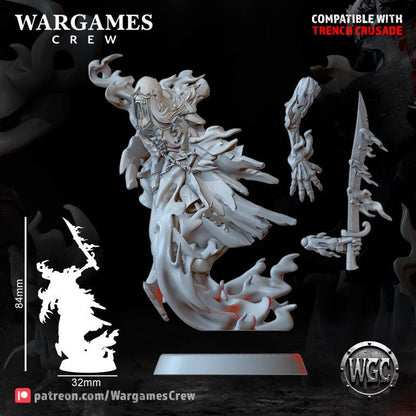 Wargames Crew The Shroud Banshee - Trench  Compatible (Custom Order) - product image 2 of 2
