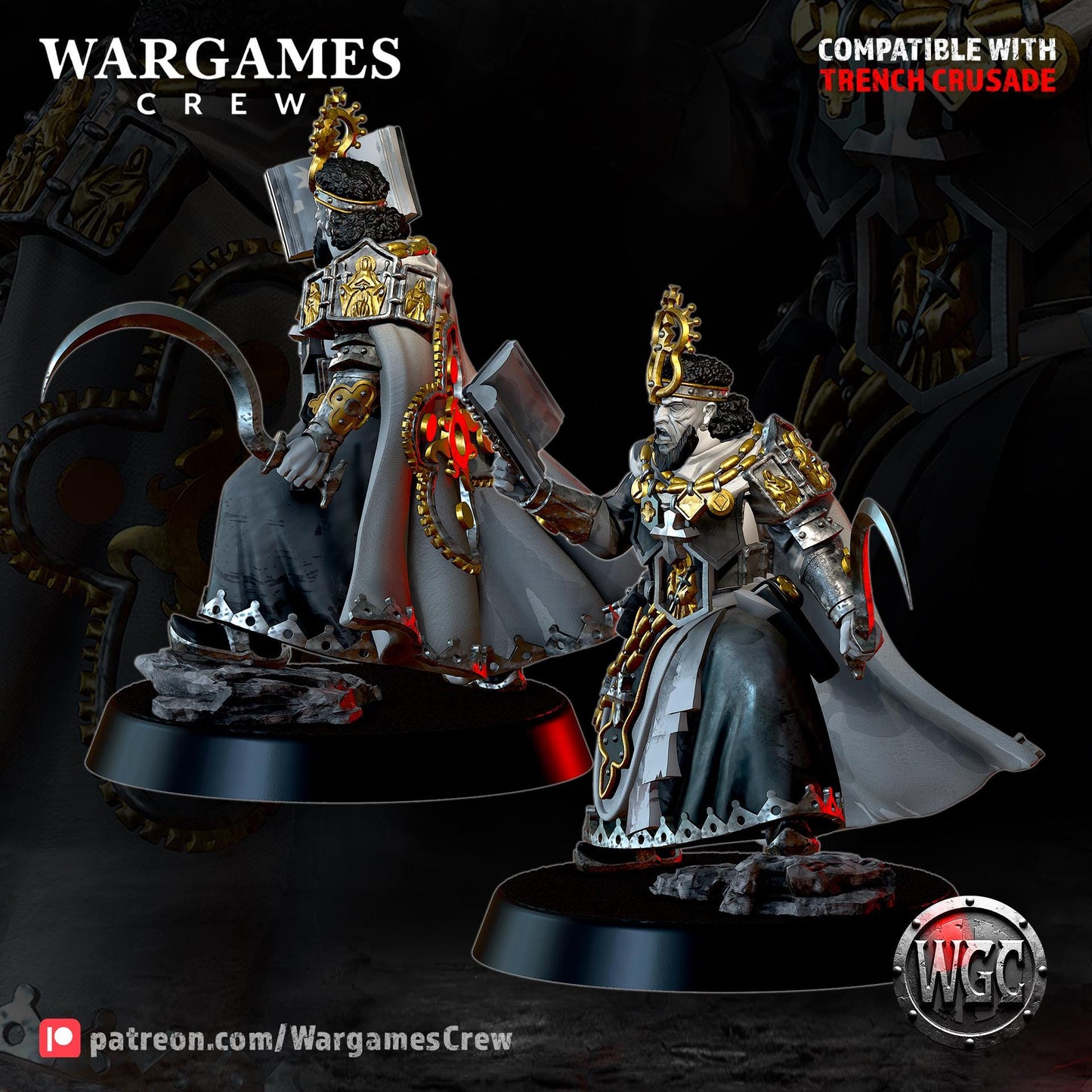 Wargames Crew Chewa War-Priest - Trench  Compatible (Custom Order) - product image 2 of 4