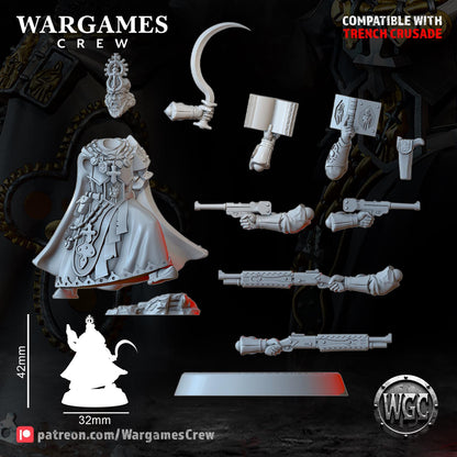 Wargames Crew Chewa War-Priest - Trench  Compatible (Custom Order) - product image 4 of 4
