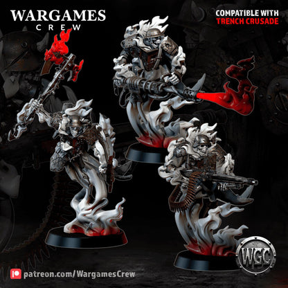 Wargames Crew Saintless Guard - Trench  Compatible (Custom Order) - product image 1 of 4