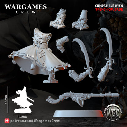 Wargames Crew Dervishes of the Hidden Path - Trench  Compatible (Custom Order) - product image 4 of 5