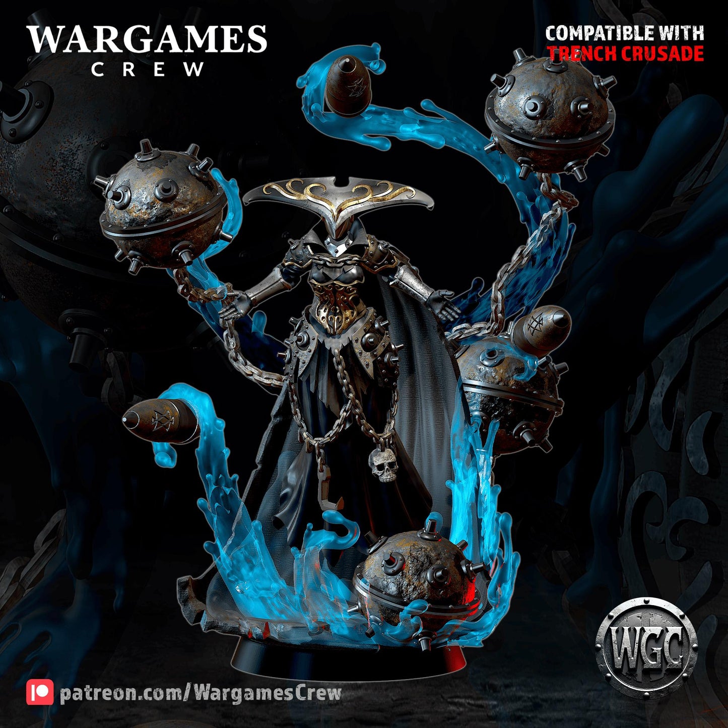 Wargames Crew Blackwater Bomb-Witch - Trench  Compatible (Custom Order) - product image 1 of 3