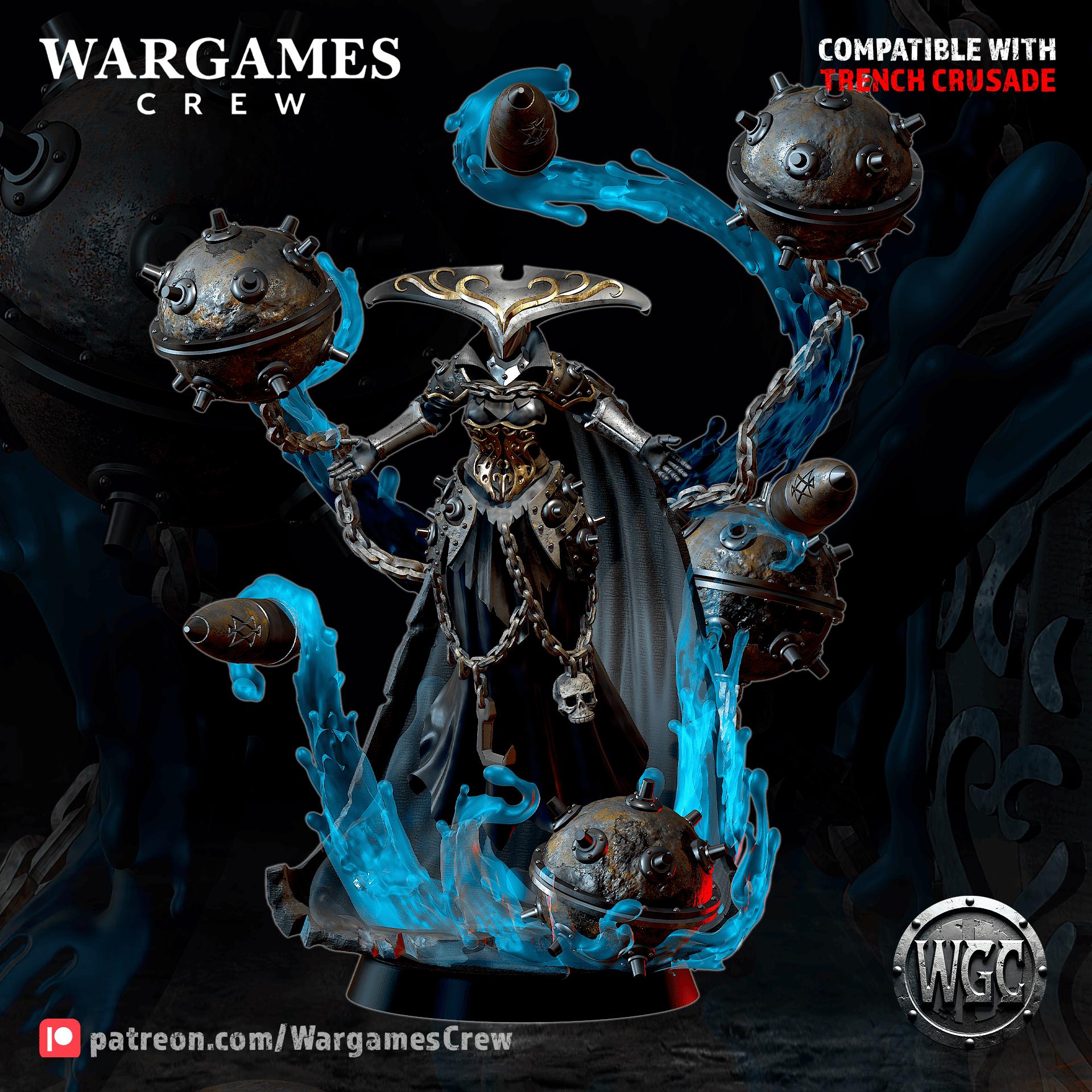 Wargames Crew Blackwater Bomb-Witch - Trench  Compatible (Custom Order) - product image 1 of 3