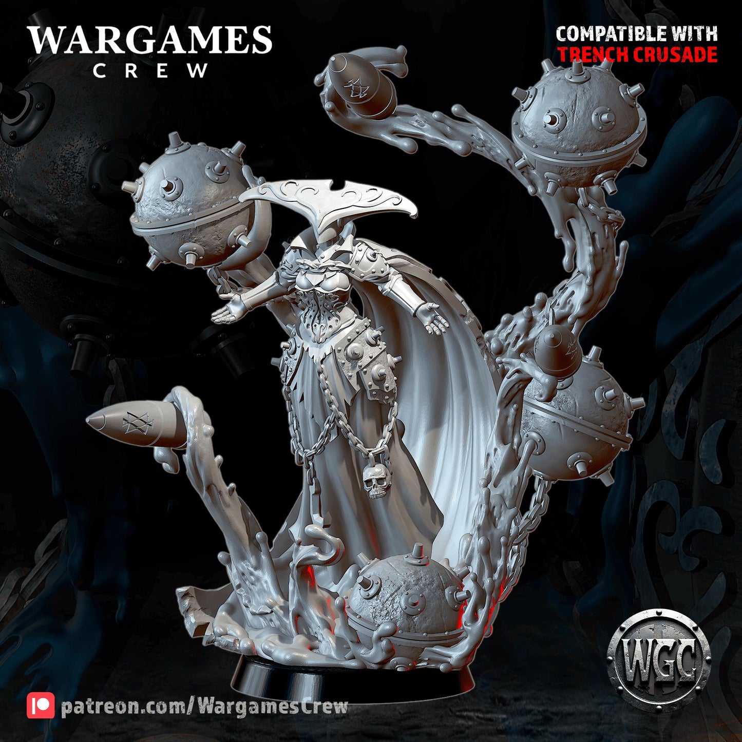 Wargames Crew Blackwater Bomb-Witch - Trench  Compatible (Custom Order) - product image 2 of 3