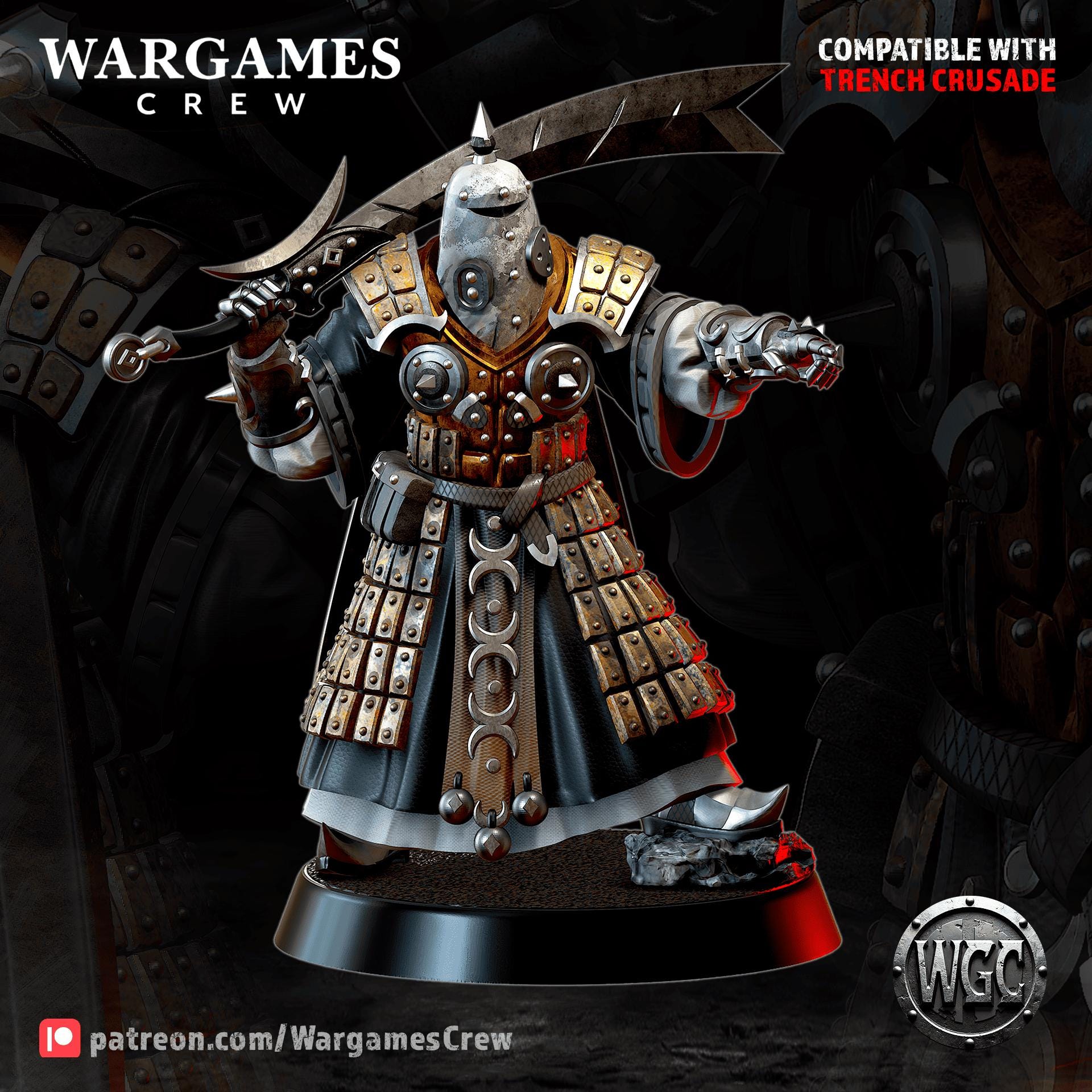 Wargames Crew Mamluk Desert Sentinel #2 - Trench  Compatible (Custom Order) - product image 1 of 3