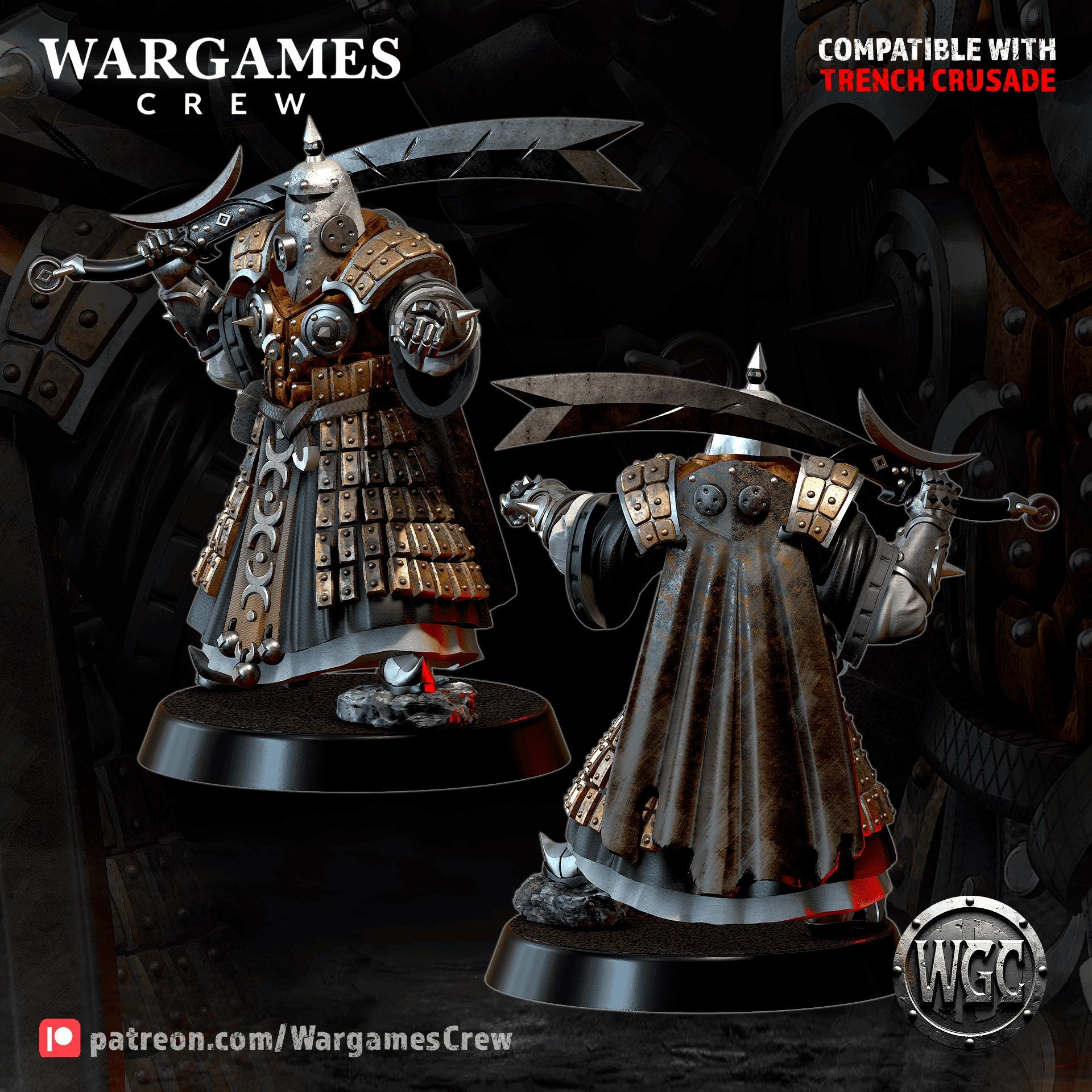 Wargames Crew Mamluk Desert Sentinel #2 - Trench  Compatible (Custom Order) - product image 2 of 3