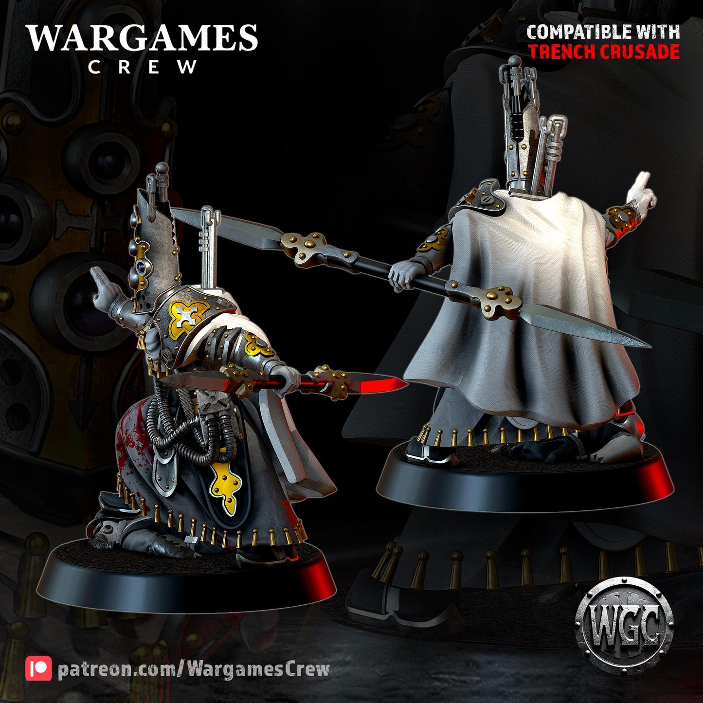 Wargames Crew The Resonant Chewa Mercenary - Trench  Compatible (Custom Order) - product image 2 of 4