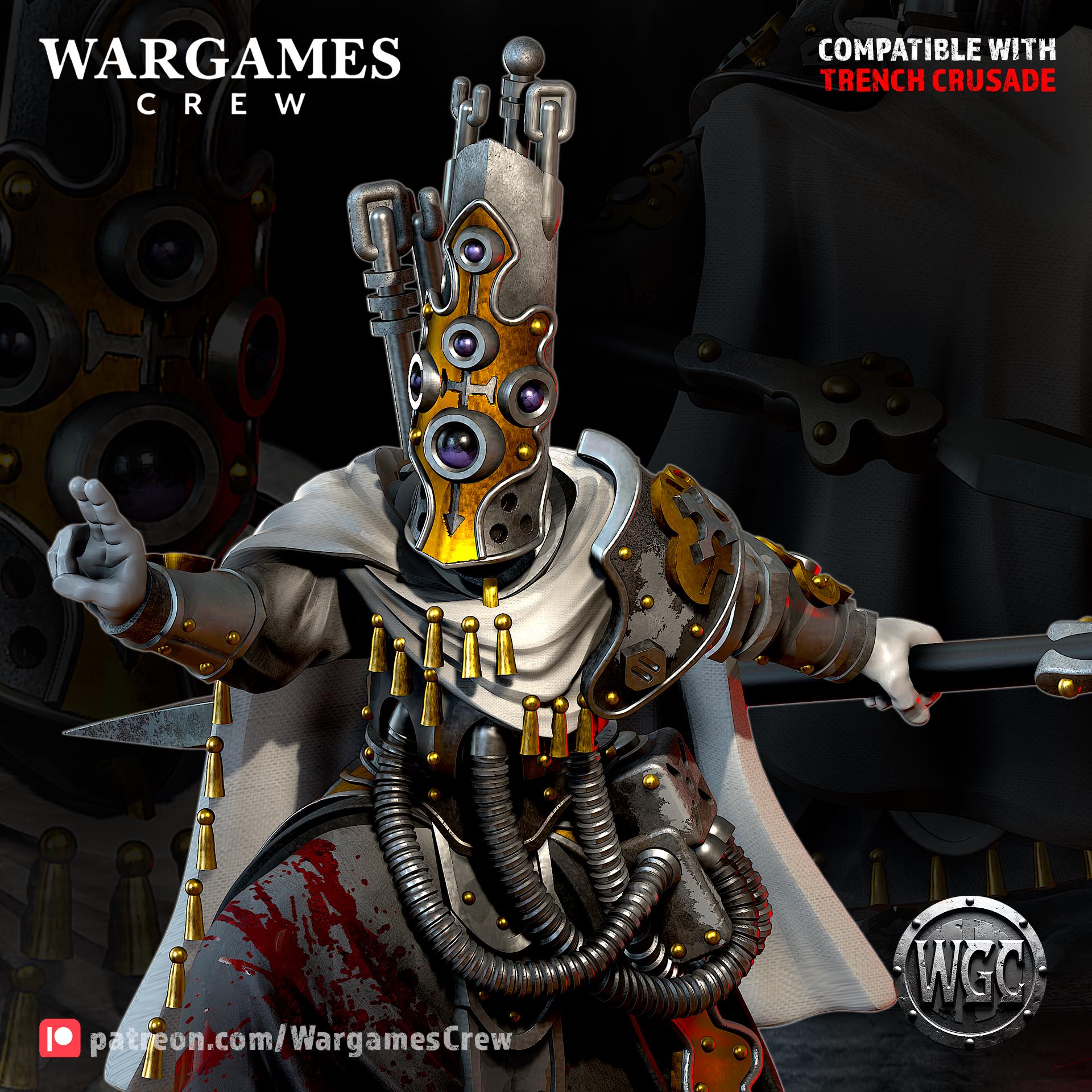 Wargames Crew The Resonant Chewa Mercenary - Trench  Compatible (Custom Order) - product image 3 of 4