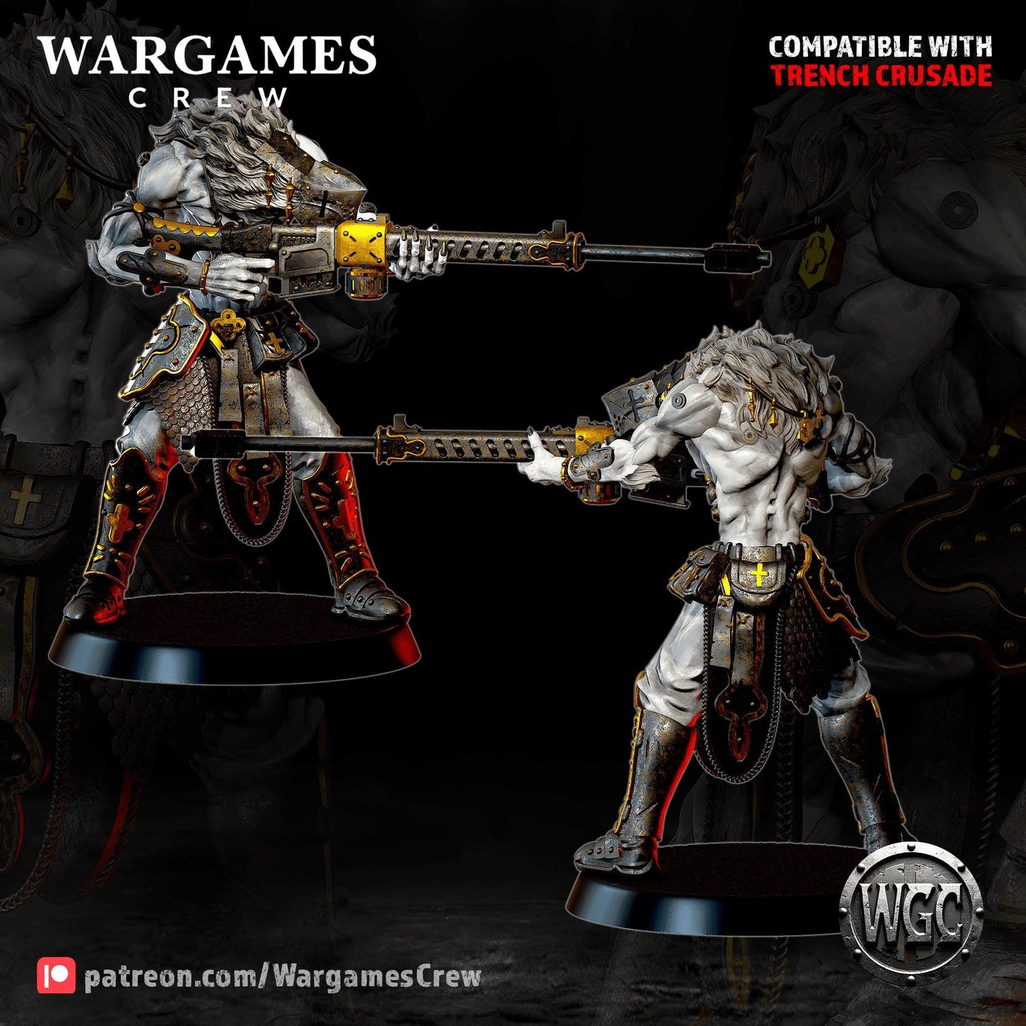 Wargames Crew The Maw-Bound Communicators - Trench  Compatible (Custom Order) - product image 6 of 7