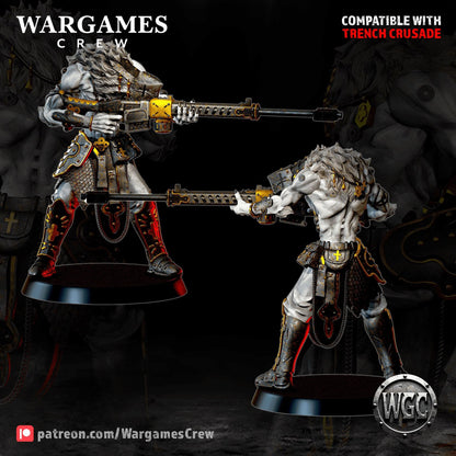 Wargames Crew The Maw-Bound Communicators - Trench  Compatible (Custom Order) - product image 6 of 7