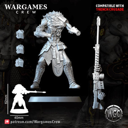 Wargames Crew The Maw-Bound Communicators - Trench  Compatible (Custom Order) - product image 7 of 7
