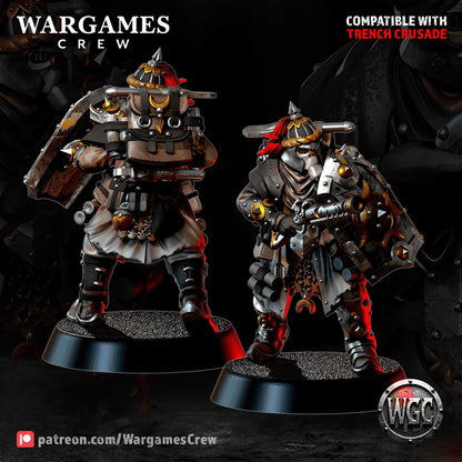 Wargames Crew Ironbrand Sappers - Trench  Compatible (Custom Order) - product image 2 of 5