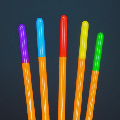 Orange Brushes Set of 5 Brushes (Custom Order) - product image 2 of 2