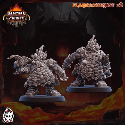 Magma Dwarfs Chaos - Designed by UGNI Miniatures - Fantasy Football - product image 7 of 10