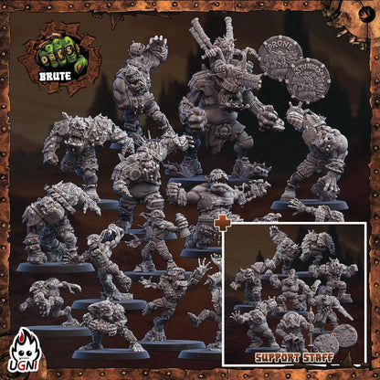 Brute Orcs (Mad Max) Designed by UGNI Miniatures - Fantasy Football - product image 10 of 10