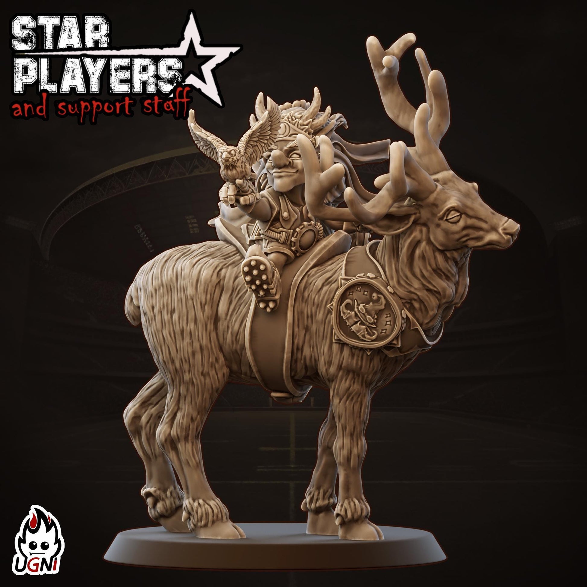 Dowana Timberfoot Star Player - Designed by UGNI Miniatures - Fantasy Football - product image 1 of 4