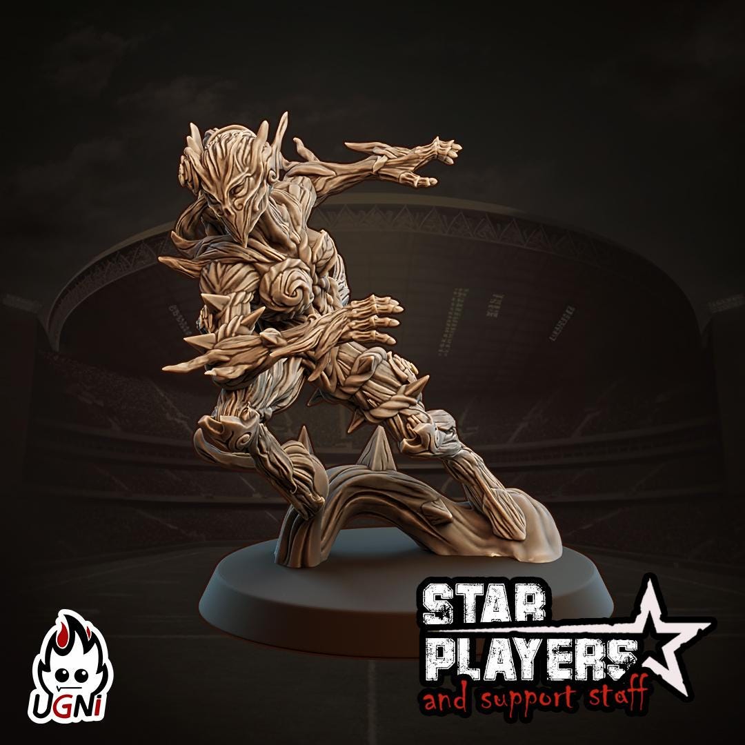 Star Player Pack #5 Star Player - Designed by UGNI Miniatures - Fantasy Football - product image 5 of 9