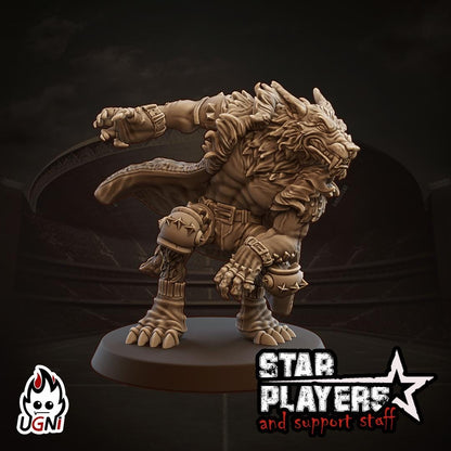 Star Player Pack #5 Star Player - Designed by UGNI Miniatures - Fantasy Football - product image 7 of 9