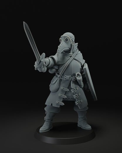 JK Remo Plague Doctor - Trench  Compatible (Custom Order) - product image 1 of 3