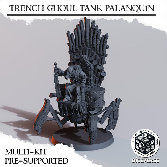 Diceverse Trench Ghoul Tank Palanquin - Trench  Compatible (Custom Order) - product image 1 of 6