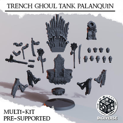 Diceverse Trench Ghoul Tank Palanquin - Trench  Compatible (Custom Order) - product image 3 of 6