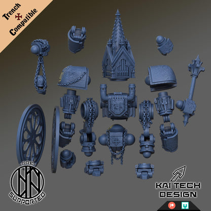 Kaitech Pilgrims Organ Shrine - Trench  Compatible (Custom Order) - product image 2 of 4