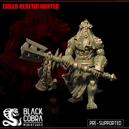Black Cobra Miniatures Exiled Heretic Hunter - Trench  Compatible (Custom Order) - product image 1 of 2