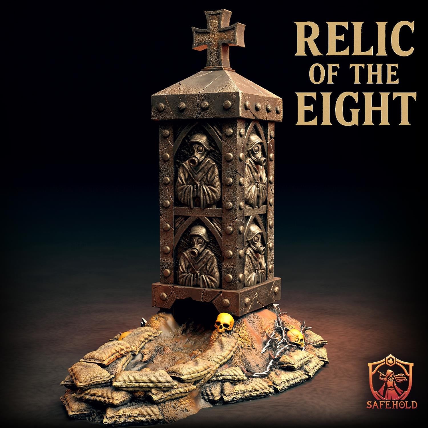 Relic of the Eight Dice Tower - Trench  Compatible (Custom Order) - product image 3 of 4