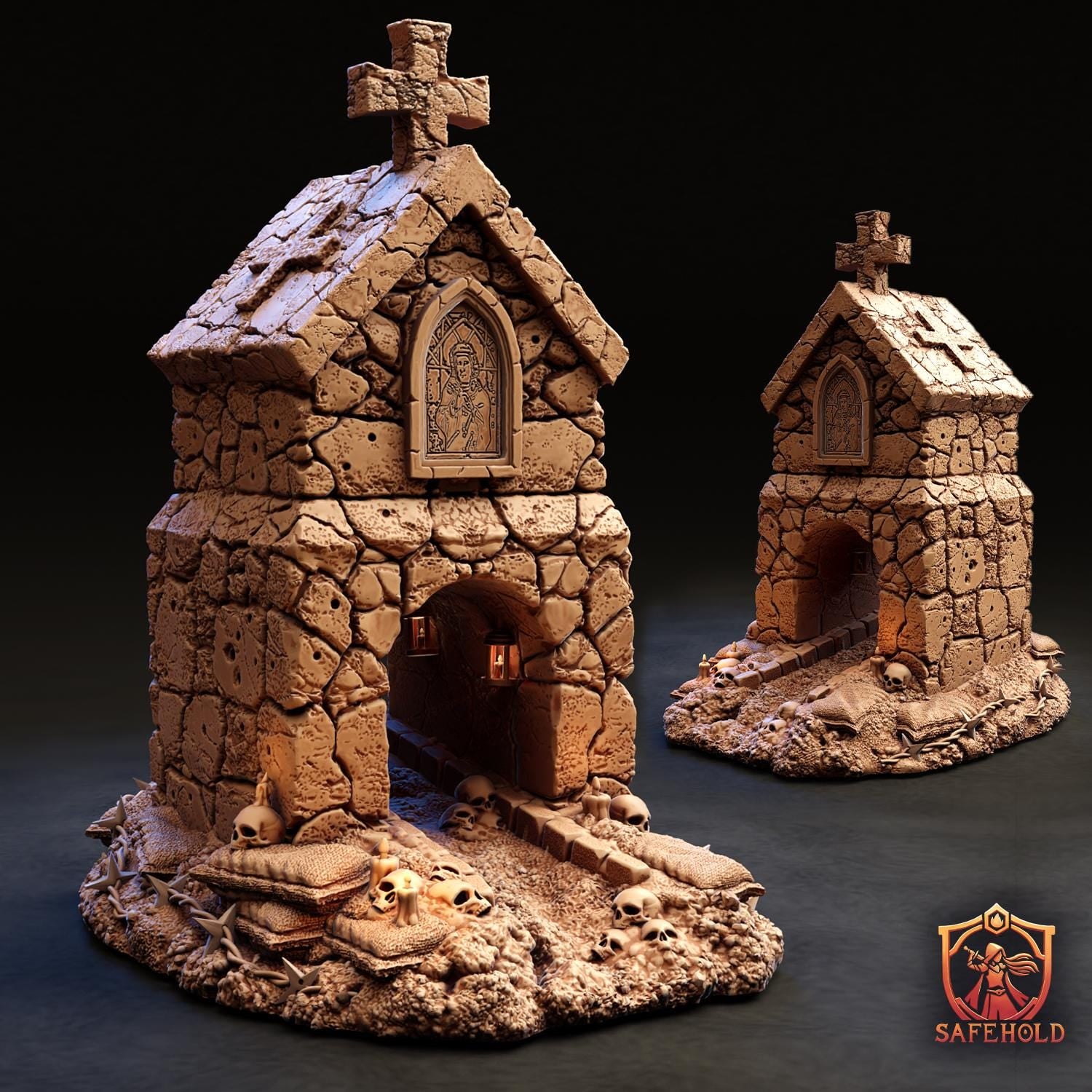 Sanctum Bunker Trench Terrain - Trench  Compatible (Custom Order) - product image 3 of 4