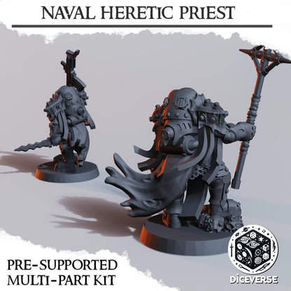 Diceverse Naval Heretic Priest - Trench  Compatible (Custom Order) - product image 2 of 4