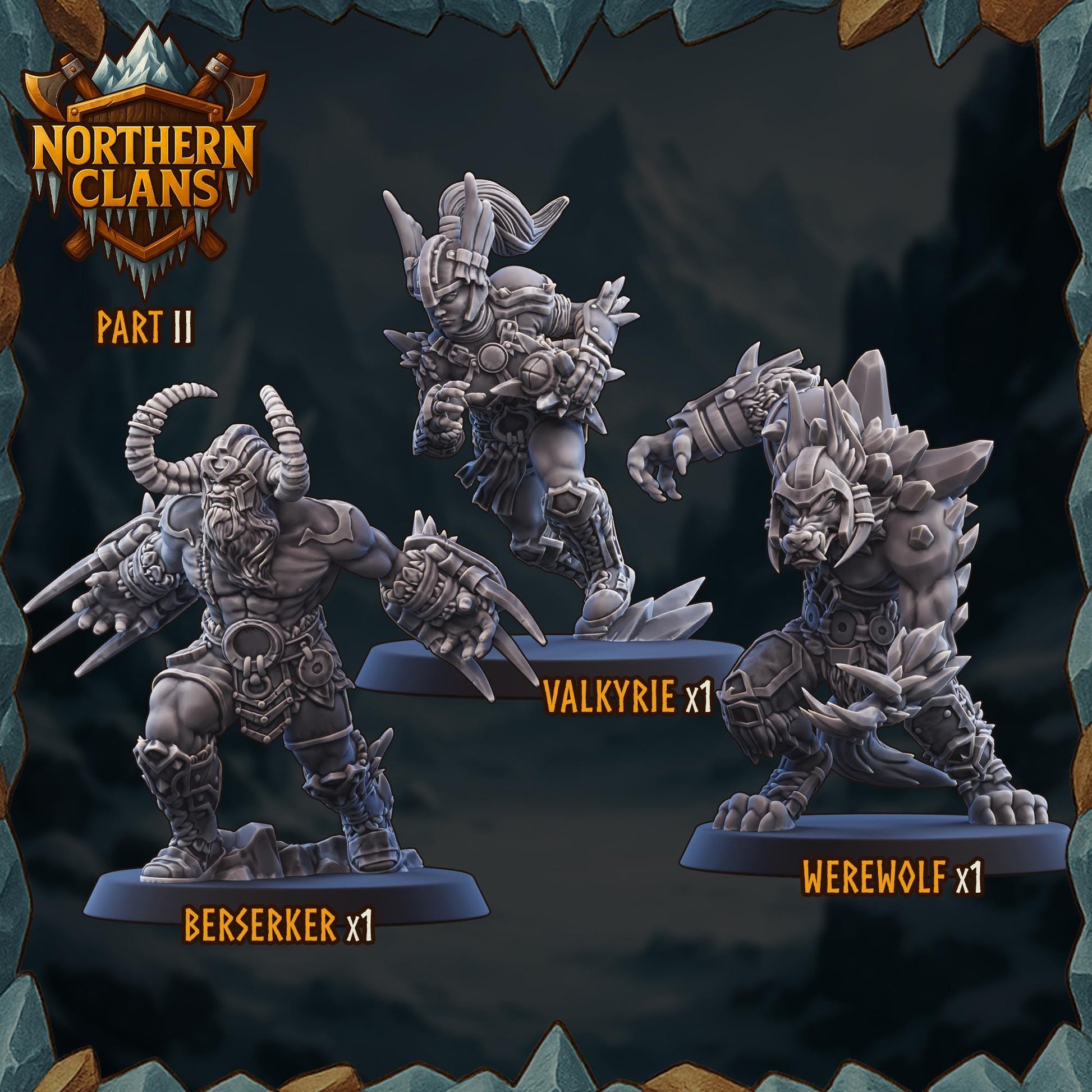 Northern Clans (Northmen) Designed by UGNI Miniatures - Fantasy Football - product image 6 of 9