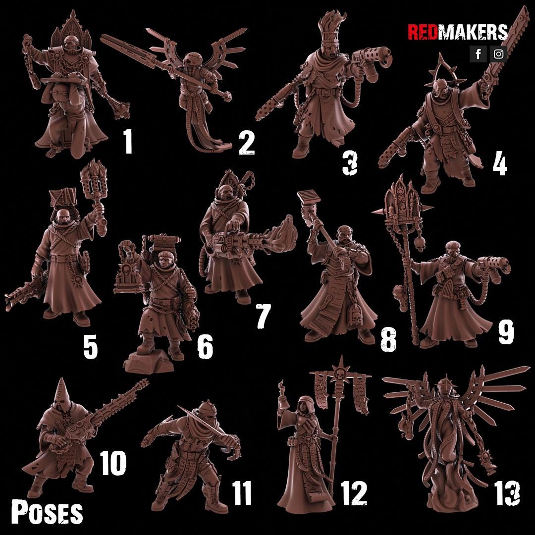 Red Makers Hallowed Flame Kill Squad (Custom Order) - product image 2 of 10